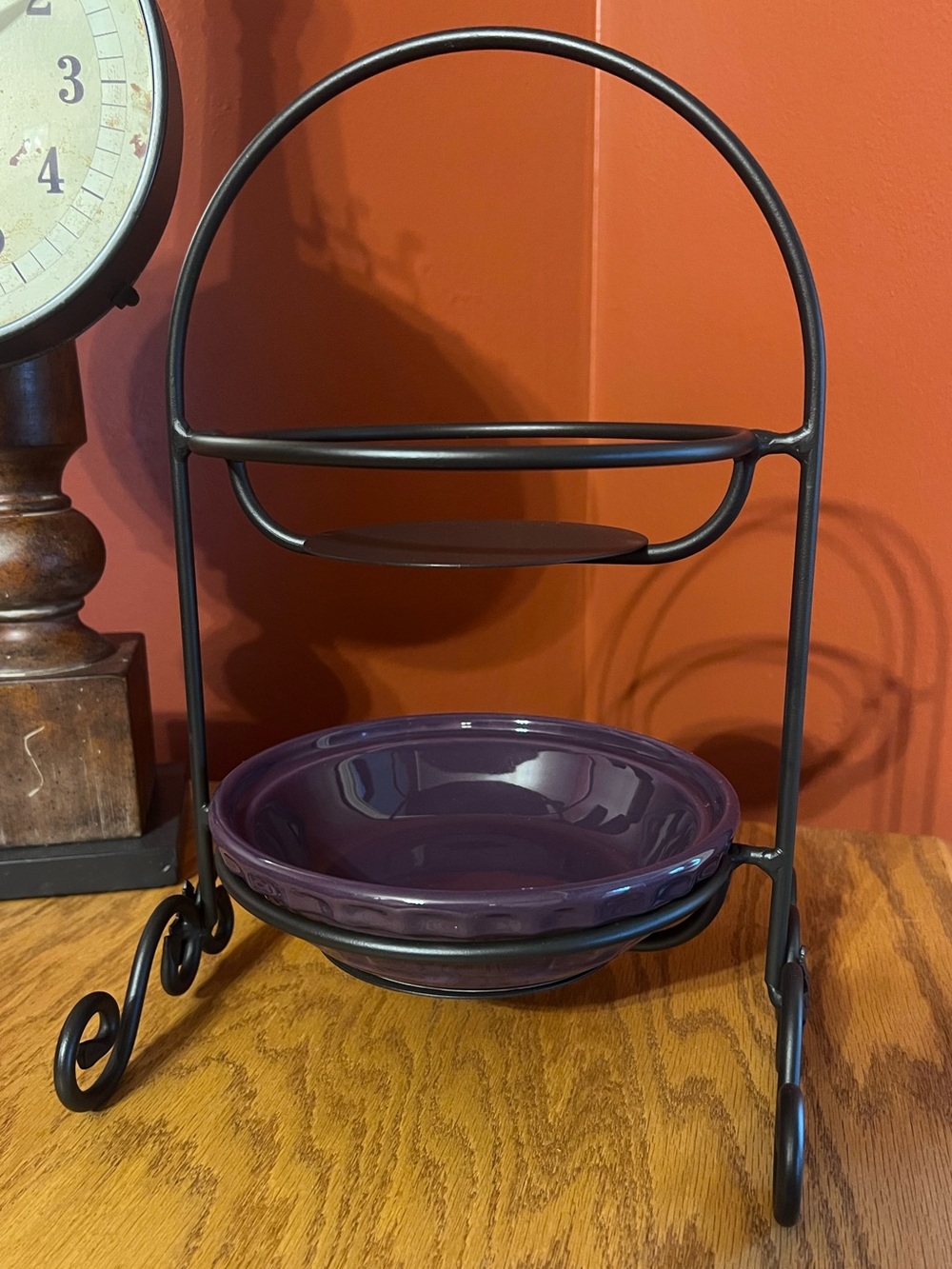 Longaberger Small Pie Plate- Eggplant Color 🥧 - Picture 6 of 8